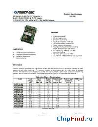 Datasheet NVS0.7CG-M6 производства Power-One
