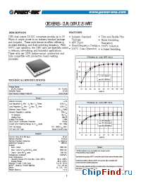 Datasheet OBD025ZHH manufacturer Power-One