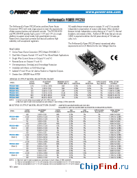 Datasheet PFC250 manufacturer Power-One