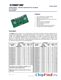 Datasheet PHD32UDC manufacturer Power-One