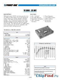 Datasheet TES113YD-A manufacturer Power-One