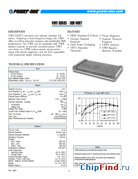 Datasheet VWS250YH-A manufacturer Power-One