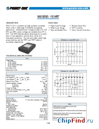 Datasheet XWS1205 производства Power-One