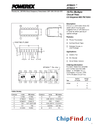 Datasheet AY08A3-14 manufacturer Powerex