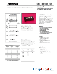 Datasheet CD611616A производства Powerex