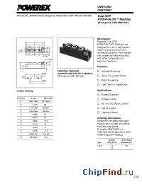 Datasheet CM431290 производства Powerex