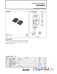 Datasheet FS20SM-5 производства Powerex