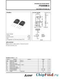 Datasheet FS50SM-2 производства Powerex