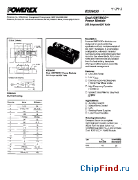 Datasheet ID226020 производства Powerex