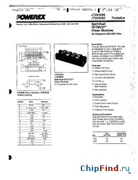 Datasheet JT225003 производства Powerex