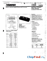 Datasheet JT225005 производства Powerex