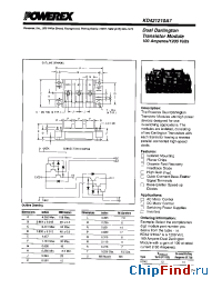 Datasheet KD421210A7 производства Powerex