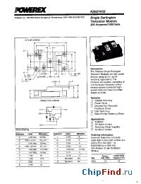 Datasheet KS621K20 производства Powerex