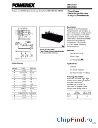 Datasheet ME701603 производства Powerex