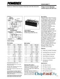 Datasheet P3Z9ACT900W manufacturer Powerex