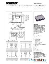 Datasheet PM150CSD120 manufacturer Powerex