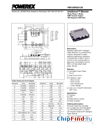 Datasheet PM150RSD120 manufacturer Powerex