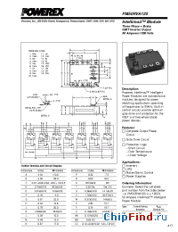Datasheet PM50RVA120 manufacturer Powerex