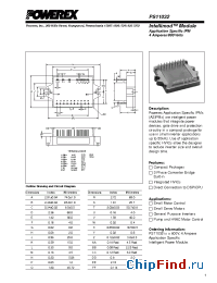 Datasheet PS11032 manufacturer Powerex