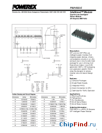 Datasheet PS21255-E производства Powerex