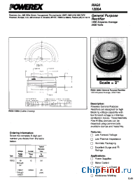Datasheet R9G01200A производства Powerex