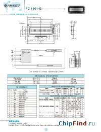 Datasheet PC1601-G производства Powertip