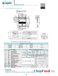 Datasheet PG9732-B производства Powertip