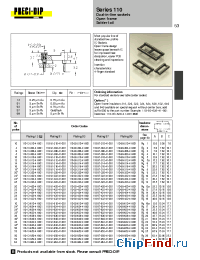 Datasheet 110-13-318-41-001 manufacturer Precid-Dip