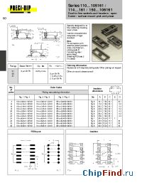 Datasheet 114-Z1-640-41-134161 manufacturer Precid-Dip