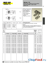 Datasheet 115-93-424-41-003 manufacturer Precid-Dip