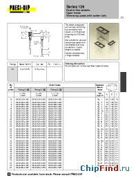 Datasheet 126-93-306-41-001 manufacturer Precid-Dip
