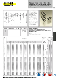 Datasheet 153-90-304-00-001 manufacturer Precid-Dip