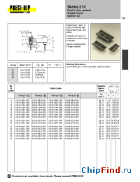 Datasheet 210-93-316-41-001 manufacturer Precid-Dip