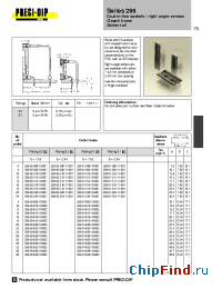 Datasheet 299-93-320-11-001 manufacturer Precid-Dip