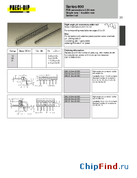 Datasheet 802-90-016-20-001 manufacturer Precid-Dip