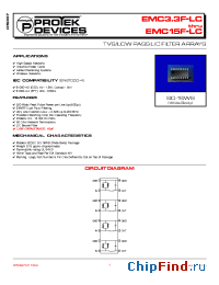 Datasheet EMC12F-LC производства Protek