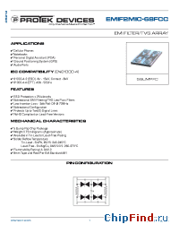 Datasheet EMIF2MIC68FCC производства Protek