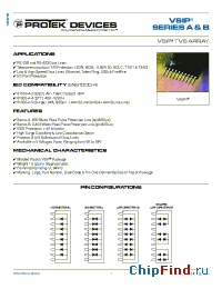 Datasheet VS10P05LC manufacturer Protek