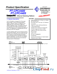 Datasheet PT-CPC4405 производства Performance Tech.