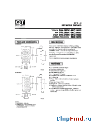 Datasheet GMA2685C manufacturer QT