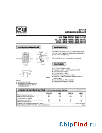 Datasheet GMA7975C manufacturer QT