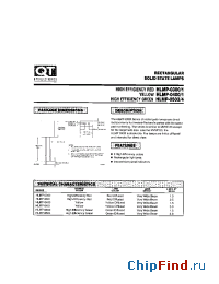 Datasheet HLMP-0401 manufacturer QT
