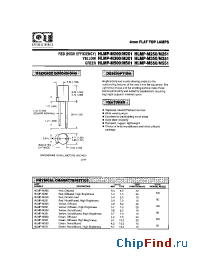 Datasheet HLMP-M250 manufacturer QT