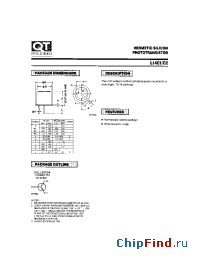 Datasheet L14C2 manufacturer QT