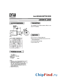 Datasheet LED55BF manufacturer QT
