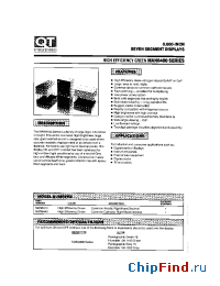 Datasheet MAN8440 manufacturer QT