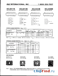 Datasheet SCL4011BC производства R&E
