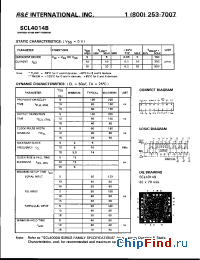 Datasheet SCL4014BC производства R&E