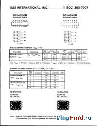 Datasheet SCL4030BS производства R&E