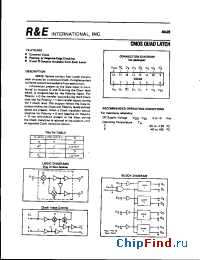 Datasheet SCL4042BS производства R&E